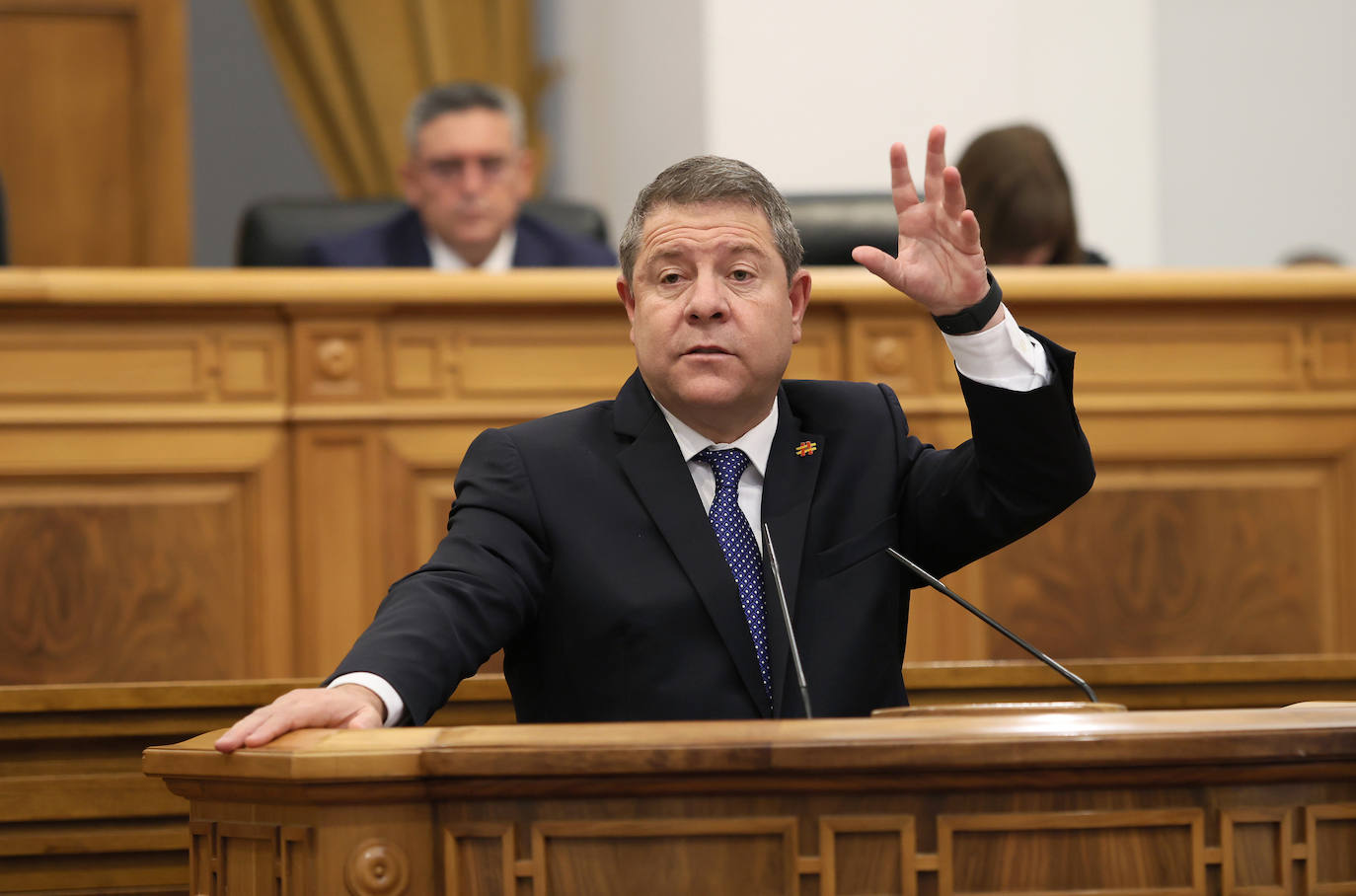 Las imágenes de la primera sesión del Debate de Investidura de García-Page