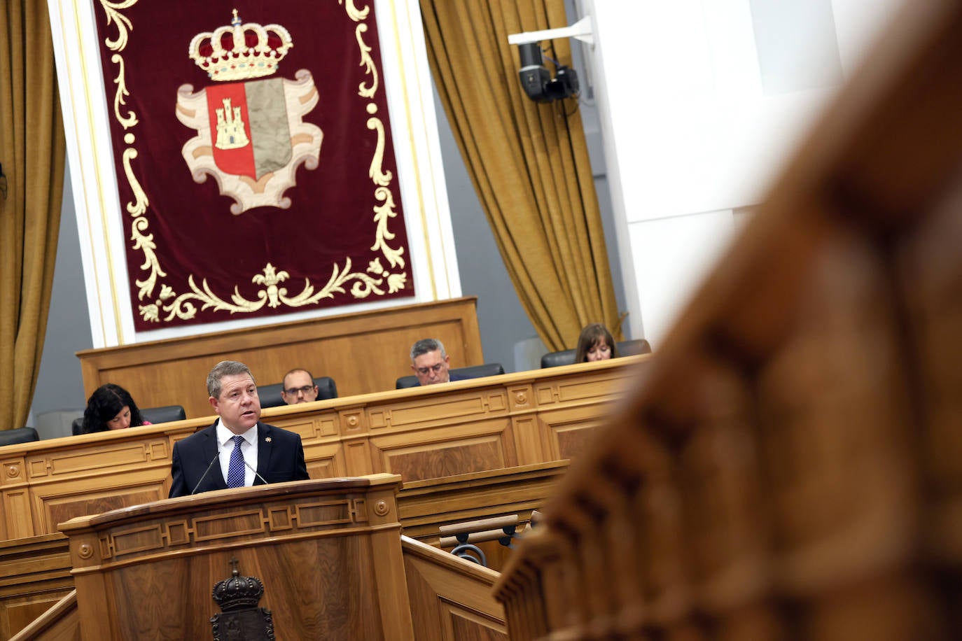 Las imágenes de la primera sesión del Debate de Investidura de García-Page