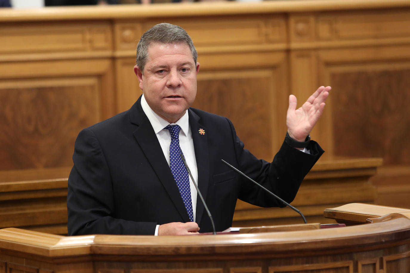 Las imágenes de la primera sesión del Debate de Investidura de García-Page