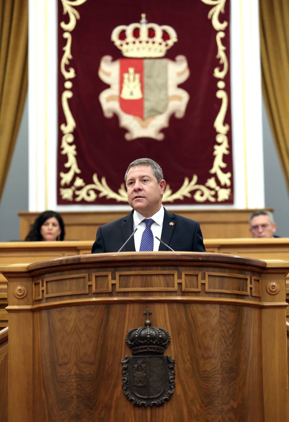 Las imágenes de la primera sesión del Debate de Investidura de García-Page