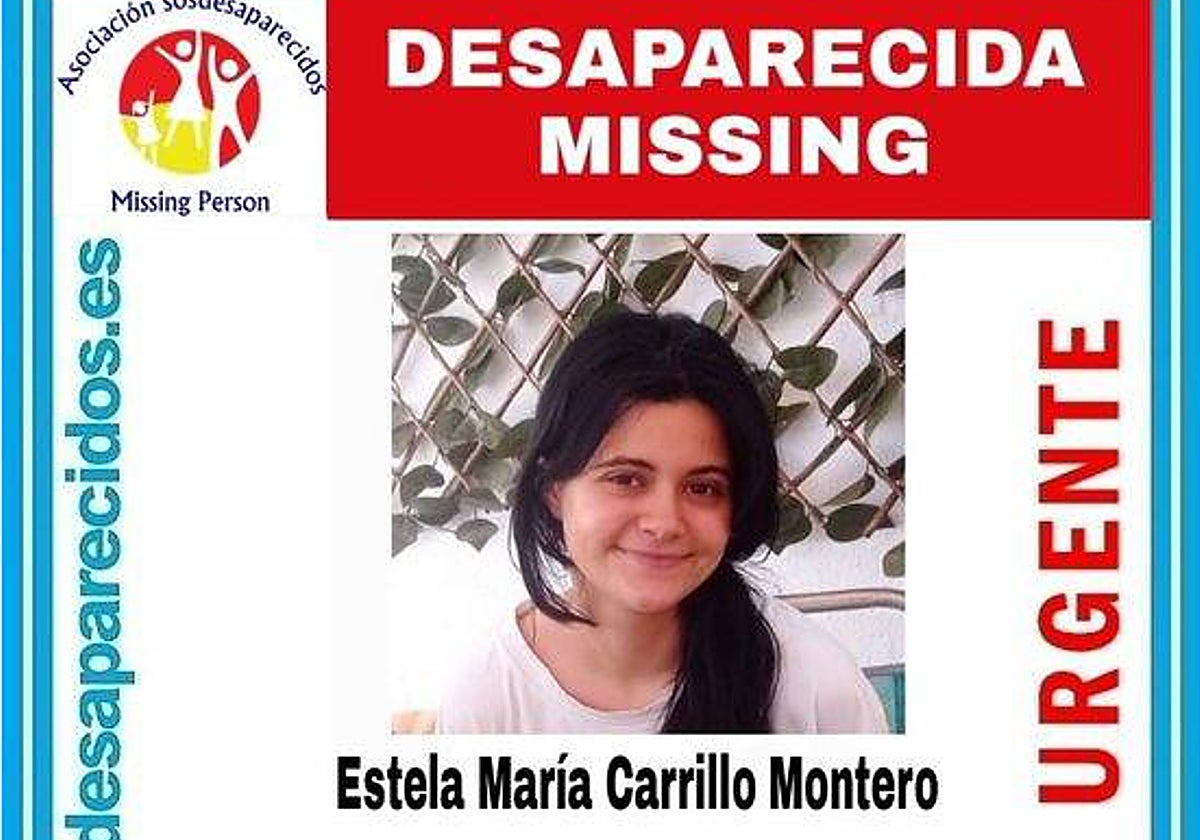 La Asociación SOS Desaparecidos ha publicado esta imagen en sus redes sociales este miércoles