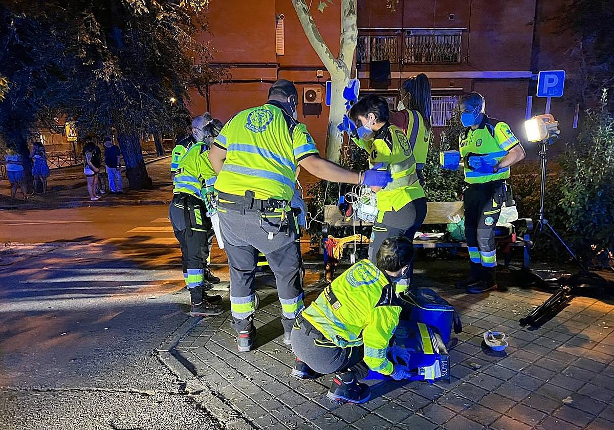 Detenido el novio de la mujer de 35 años apuñalada esta noche en Usera