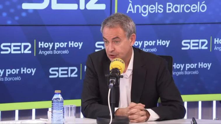 Zapatero lamenta el formato de "entrevista-debate" a Pedro Sánchez: "Es extraño"