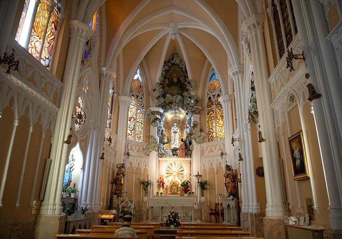 Capilla de 'Cachito de Cielo', en el barrio de Chueca