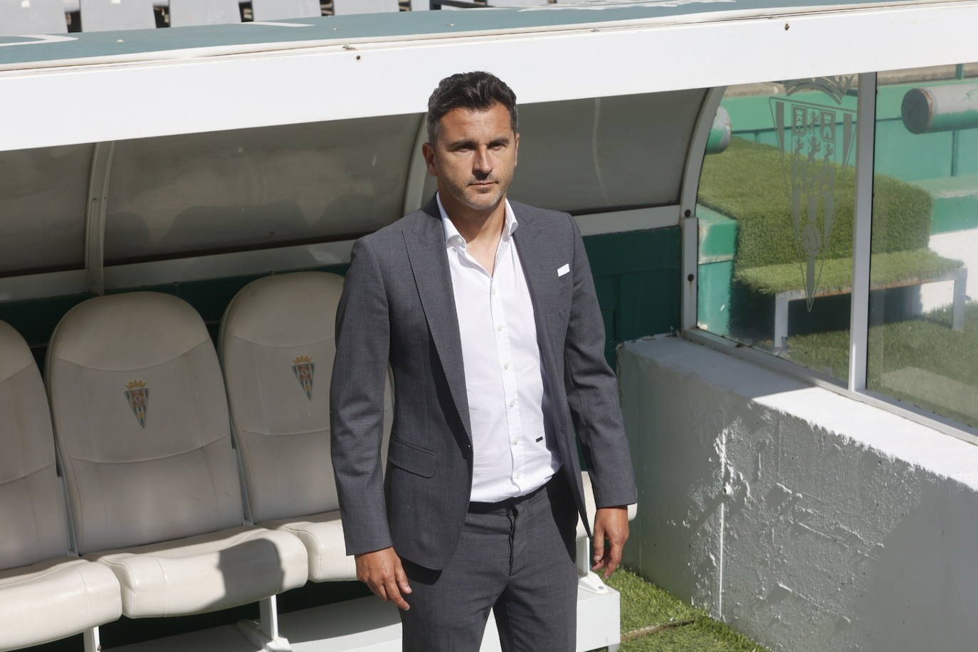 La presentación de Iván Ania como nuevo entrenador del Córdoba CF, en imágenes