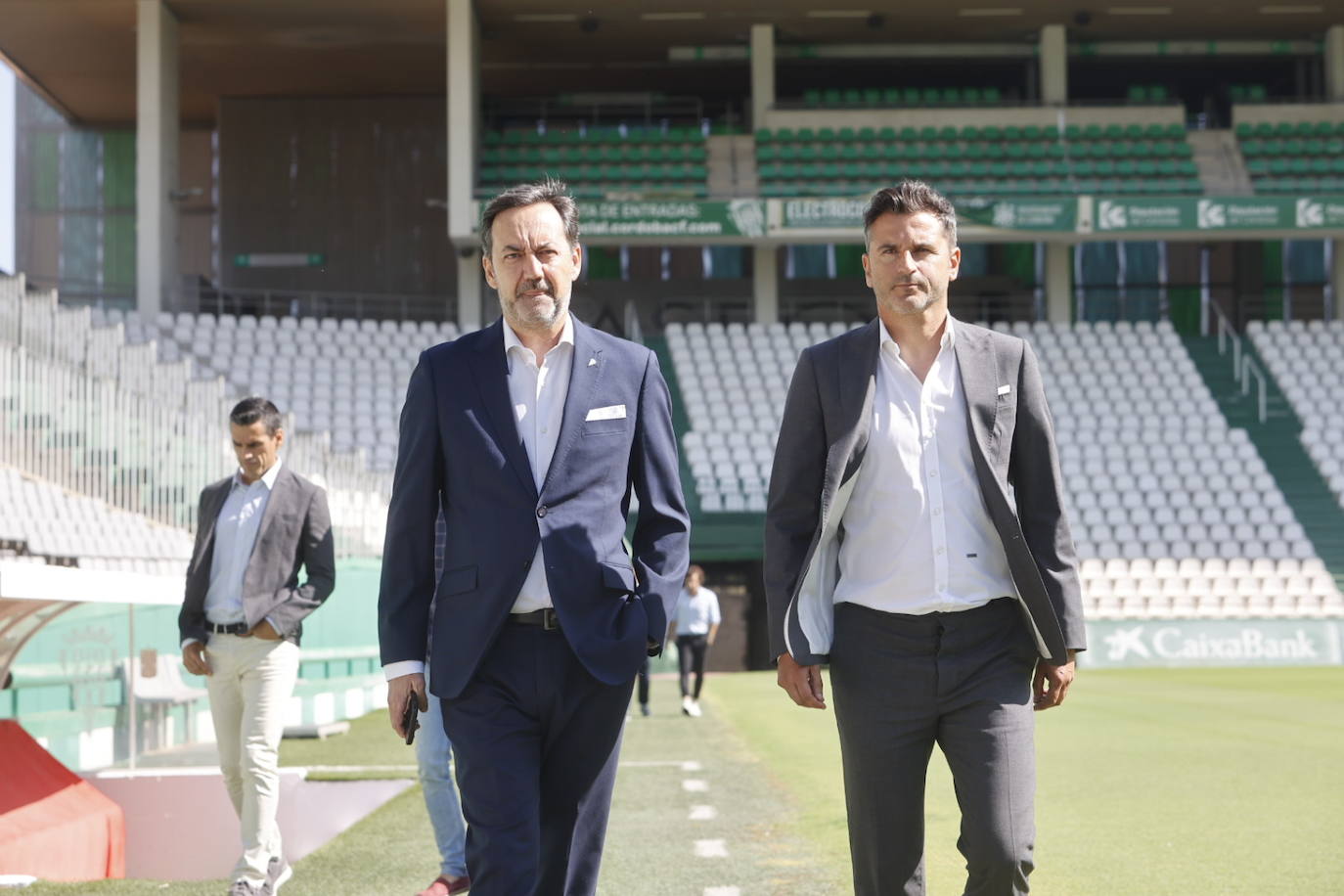 La presentación de Iván Ania como nuevo entrenador del Córdoba CF, en imágenes