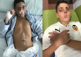 Los padres del niño que jugaba en el Valencia CF y enfermó en Egipto: «Nos llamaron exagerados y mi hijo se estaba muriendo»