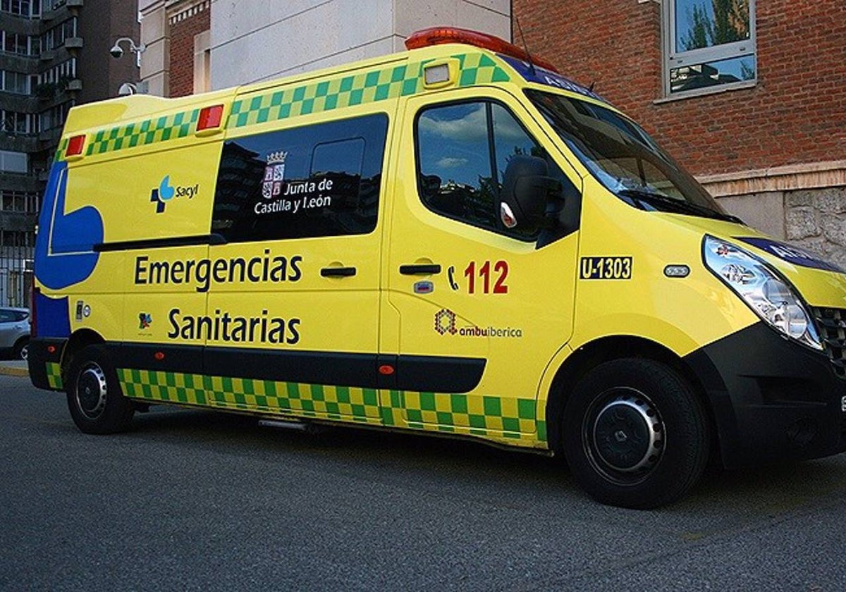 Ambulancia medicalizada de Sacyl