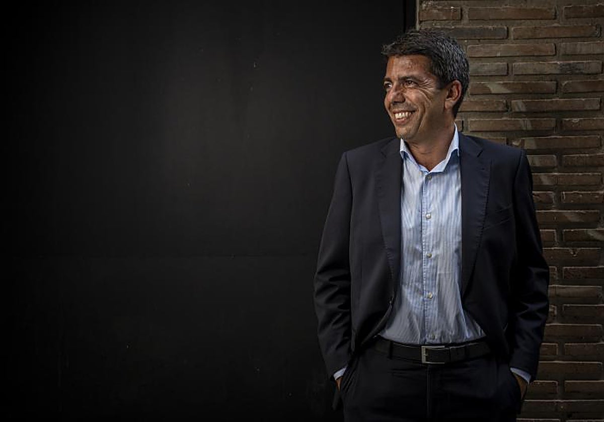 Imagen del próximo presidente de la Generalitat Valenciana, Carlos Mazón