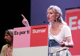 Yolanda Díaz apela al voto socialista tras cuatro días con Sánchez desaparecido