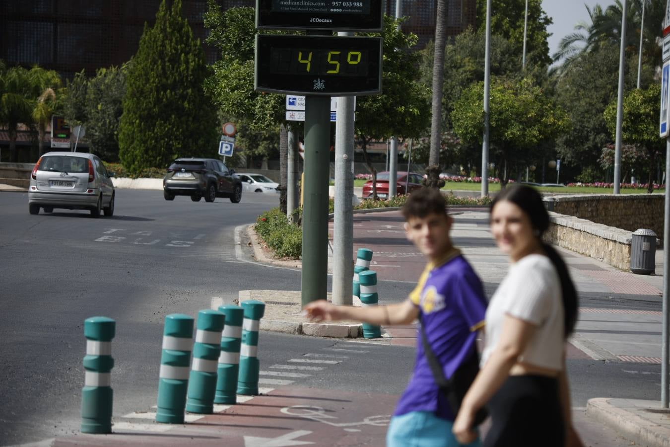 Fotos: Córdoba se abrasa a casi 44 grados a la sombra en la ola de calor