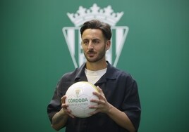 Córdoba CF | Adri Castellano: «Voy a aportar cosas para que sea un vestuario sano»