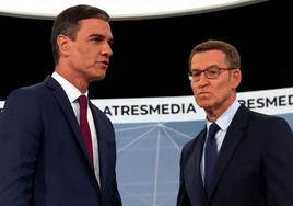 Los momentos más tensos del debate entre Pedro Sánchez y Alberto Núñez Feijóo