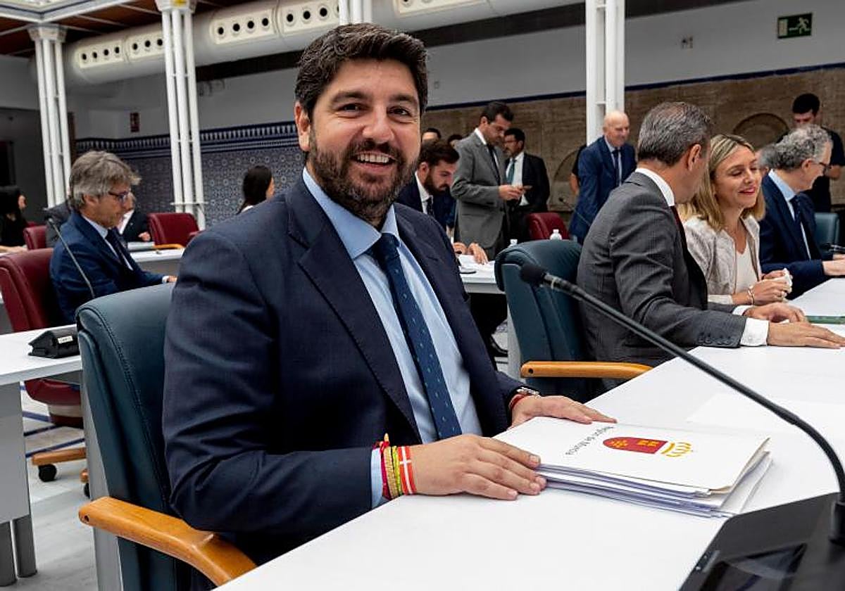 El presidente en funciones de Murcia y candidato a la reelección, Fernando López Miras