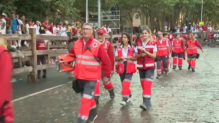 El espectacular operativo de seguridad en Pamplona para los Sanfermines