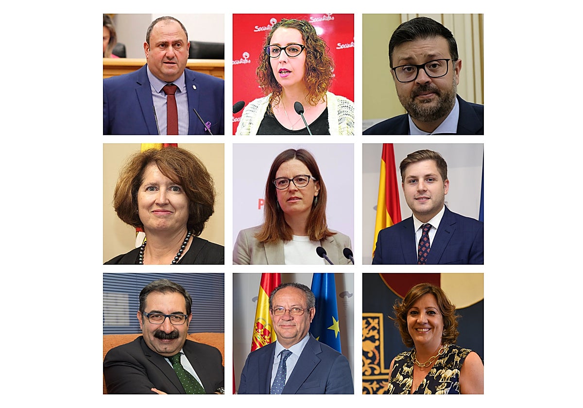 Miembros del nuevo Gobierno presidido por García-Page