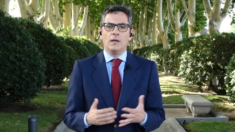 Bolaños: "Desde ayer, el señor Feijóo es un ultraderechista más"