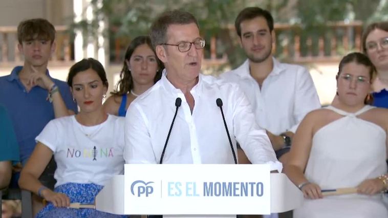 Feijóo se pregunta para qué se encerró Sánchez con "medio Gobierno" y "800 asesores" antes del debate
