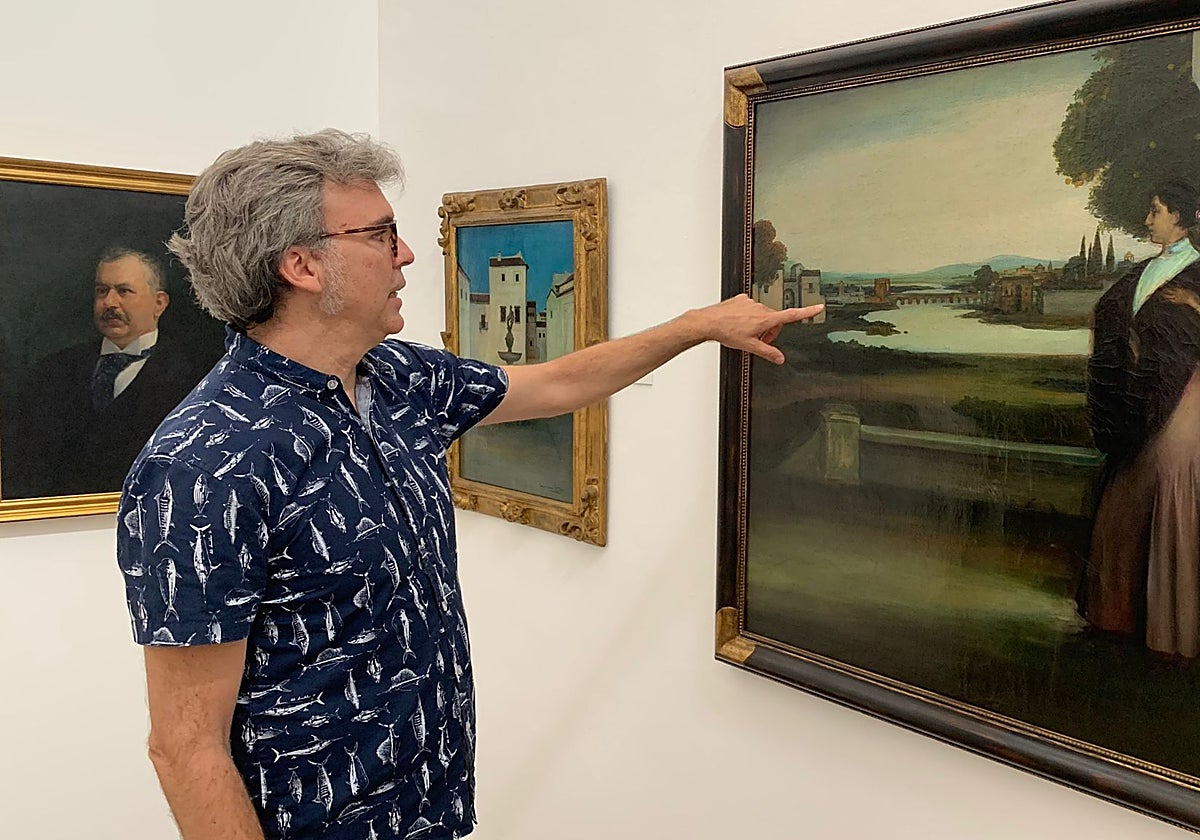 Una de las obras de la exposición 'Enrique Romero de Torres. Una vida de Museo'