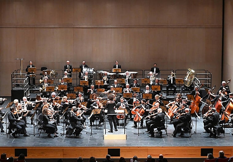 La Orquesta Sinfónica de Castilla y León, en un concierto, en una imagen de archivo