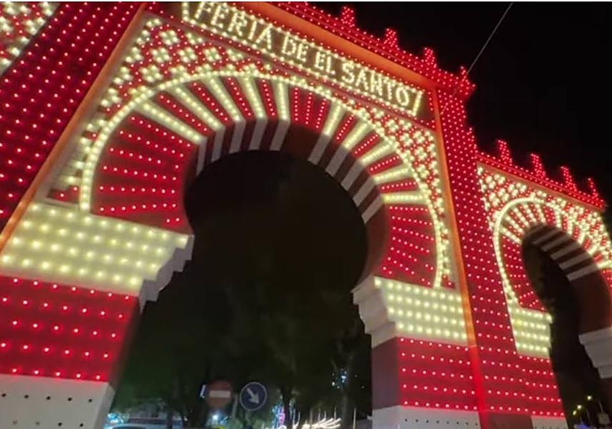 Portada de la Feria del Santo de Montilla