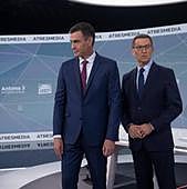 Feijóo sale al ataque y neutraliza a Sánchez en el cara a cara