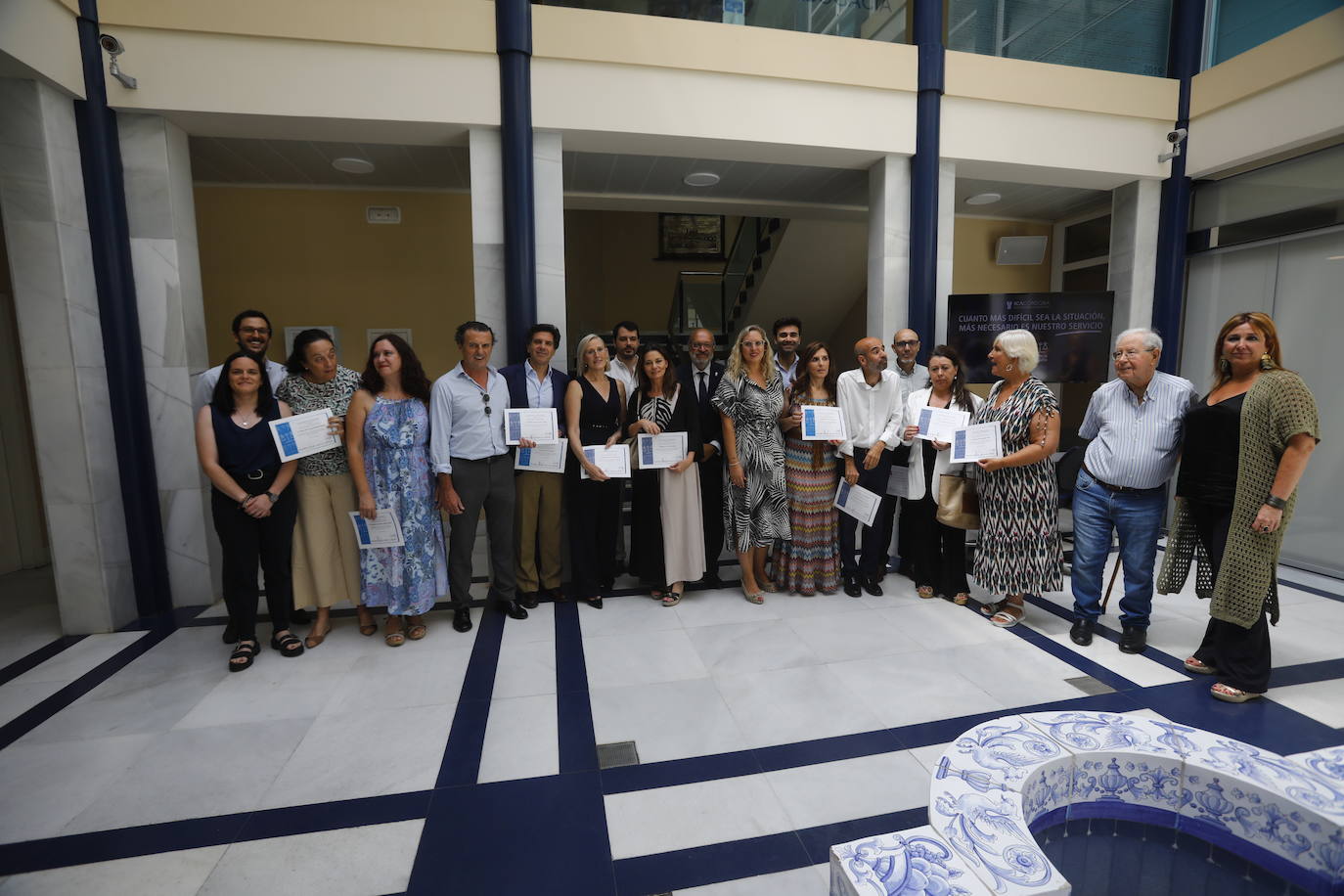 Abogadas y abogados reconocidos por sus 25 años en el turno de oficio