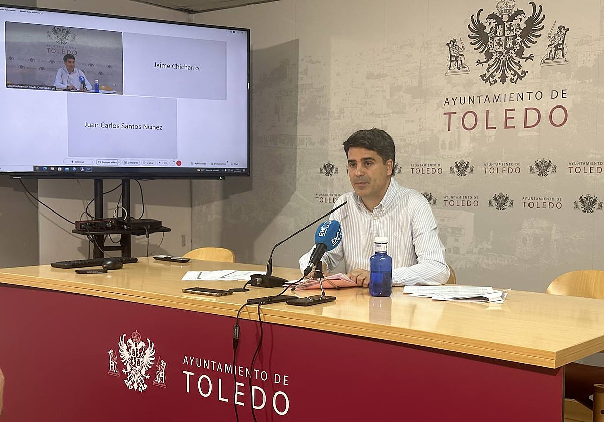 Juan José Alcalde, portavoz del equipo de gobierno del Ayuntamiento de Toledo y concejal de Hacienda, Fondos Europeos y Participación
