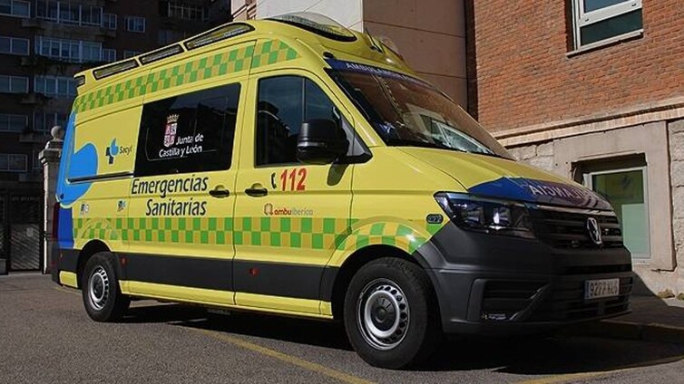 Un fallecido y un herido en la colisión frontal de una furgoneta y un turismo en Espinosa (Burgos)