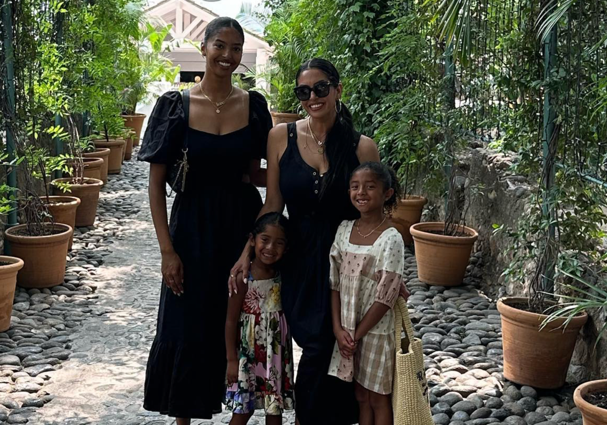 La esposa y las hijas de Kobe Bryant en Marbella