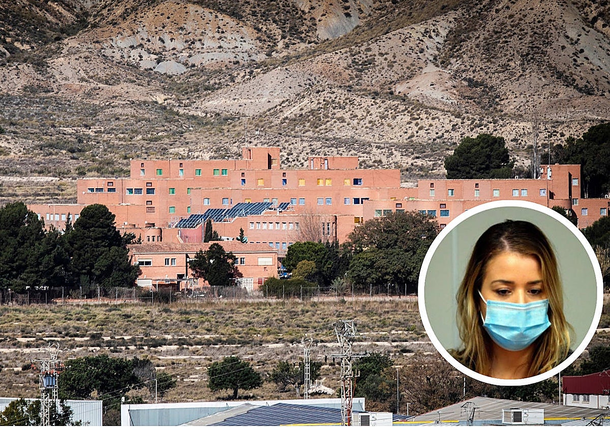 Imagen de la cárcel alicantina de Fontcalent en la que cumple condena Maje (en el círculo)