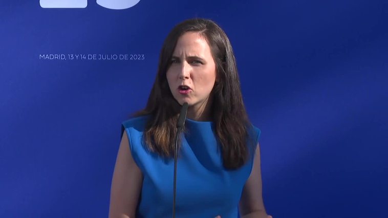 Belarra afirma que el "principal riesgo para la democracia es el PP"