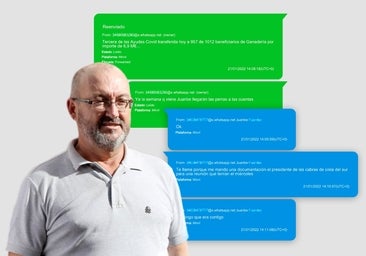 Los mensajes que acorralan a Tito Berni