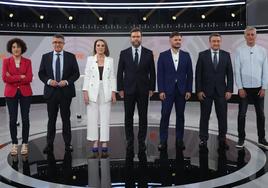 Debate electoral de portavoces, en directo: Rufián, Gamarra, Patxi López, Espinosa de los Monteros, Esteban, Matute y Vidal hoy