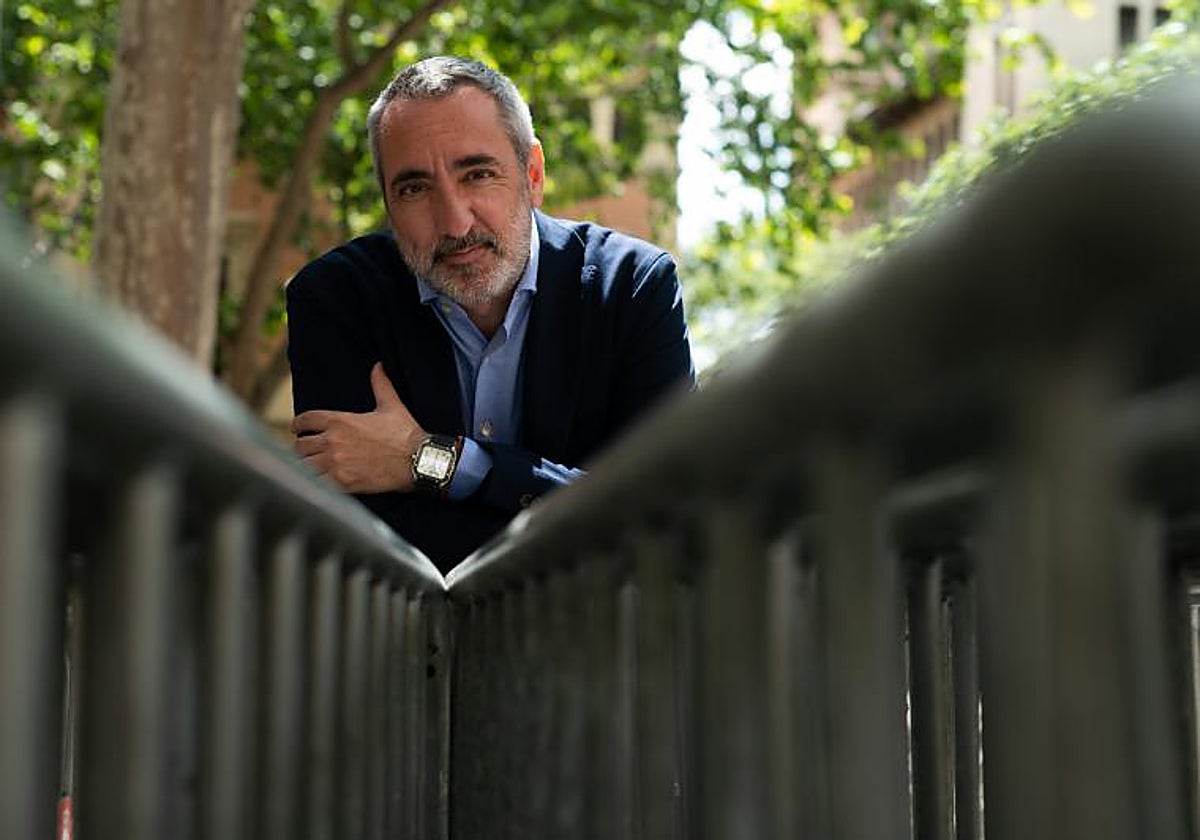 Xavier Domínguez en una imagen del pasado mes de abril