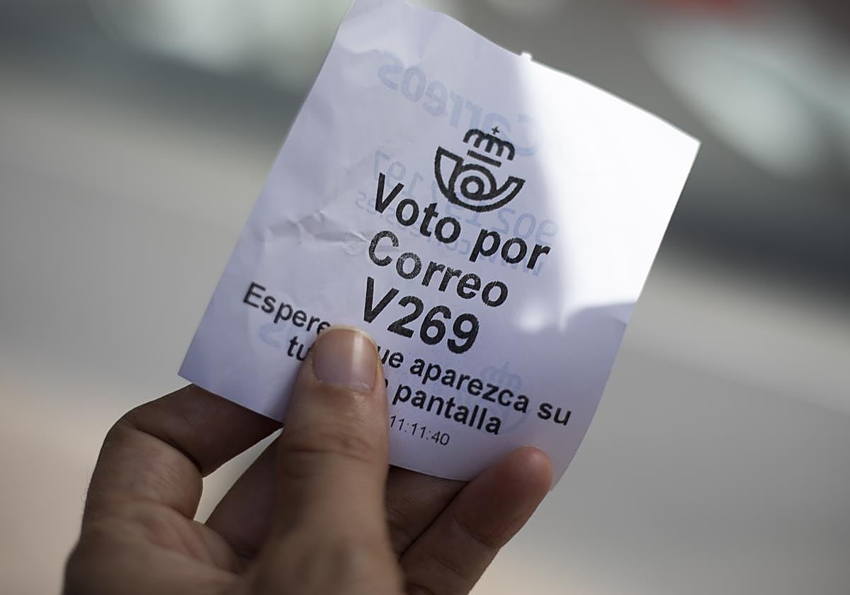 El plazo para recibir el voto por correo para las elecciones del 23J se acaba el próximo 20 de julio