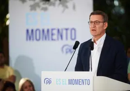 Feijóo espera un 'efecto Andalucía' en la recta final para gobernar sin Vox