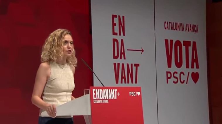 Meritxell Batet (PSC): "El problema no es sólo Vox sino el PP"