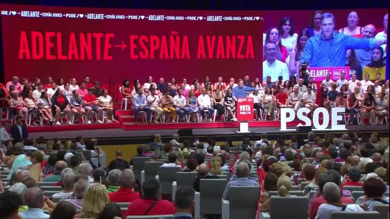 Sánchez reivindica su carrera para defender que puede ganar las elecciones "contra todo pronóstico"