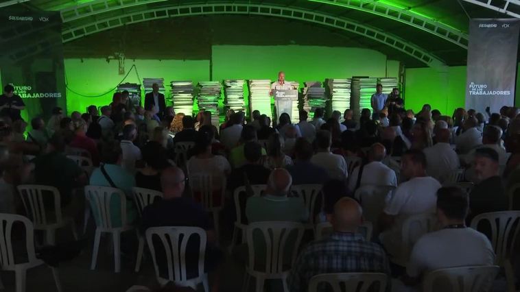 Abascal se reúne con con los representantes del sindicato Solidaridad