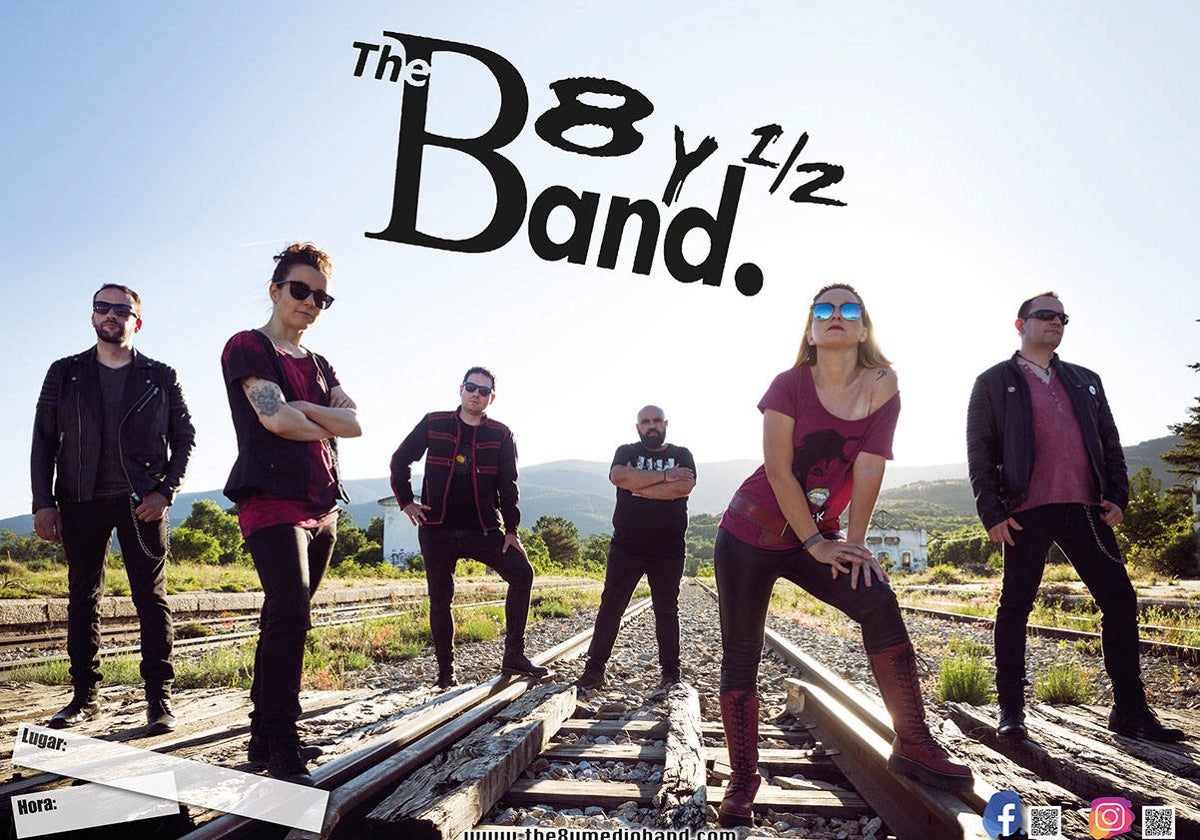 'The 8 y ½ Band' actúa este lunes en La Puebla de Montalbán