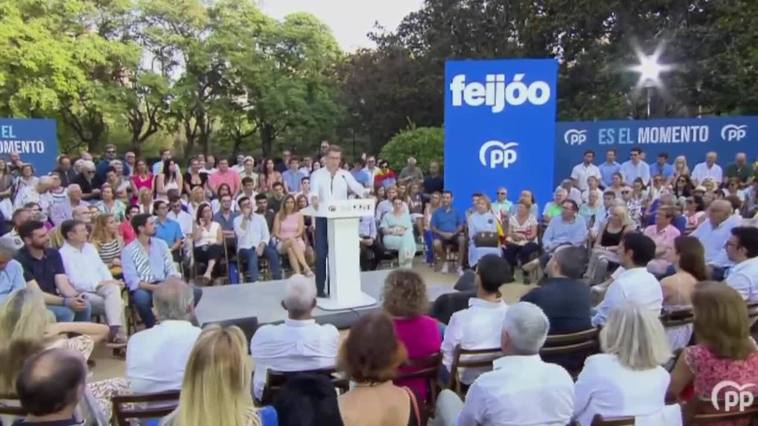 Feijóo pide apoyo en Cataluña a votantes del nacionalismo que rechazan la "división"