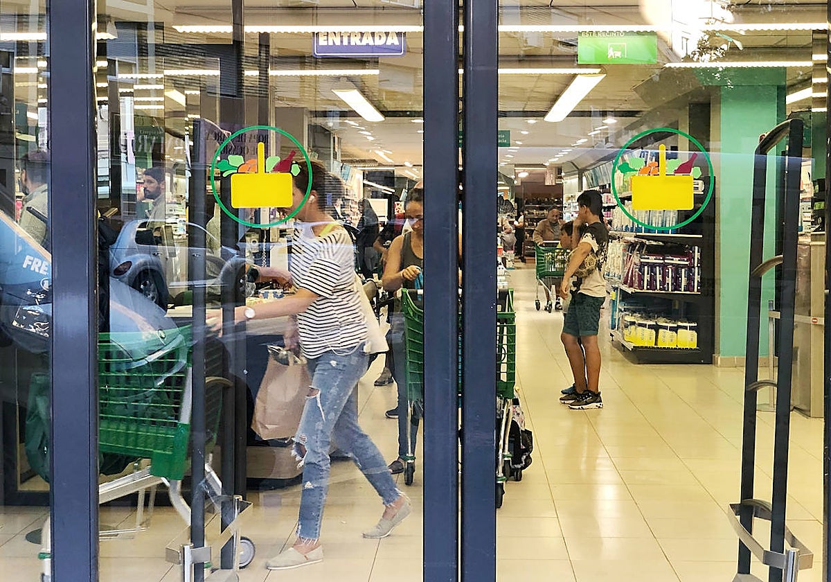 Imagen de un supermercado de Mercadona en Valencia