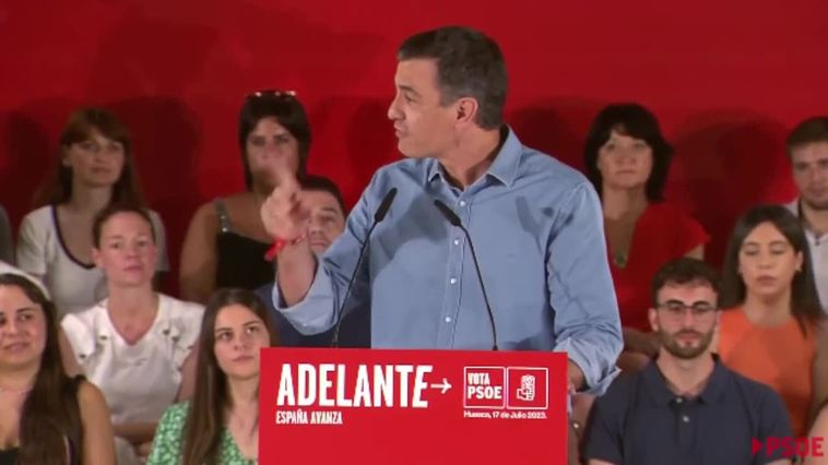 Sánchez acusa a Feijóo de "mentir": "No dice la verdad ni al médico"