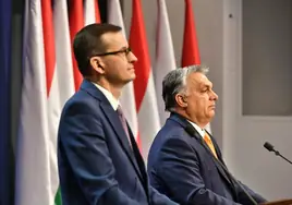 Los primeros ministros de Hungría y Polonia secundan a Meloni y piden el voto a Vox ante el 23J