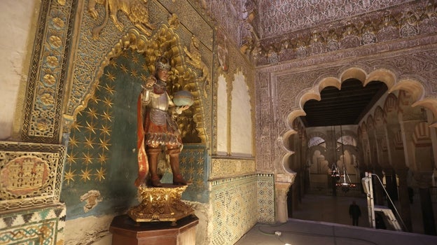 Imagen de San Fernando en la Capilla Real de la Mezquita-Catedral de Córdoba