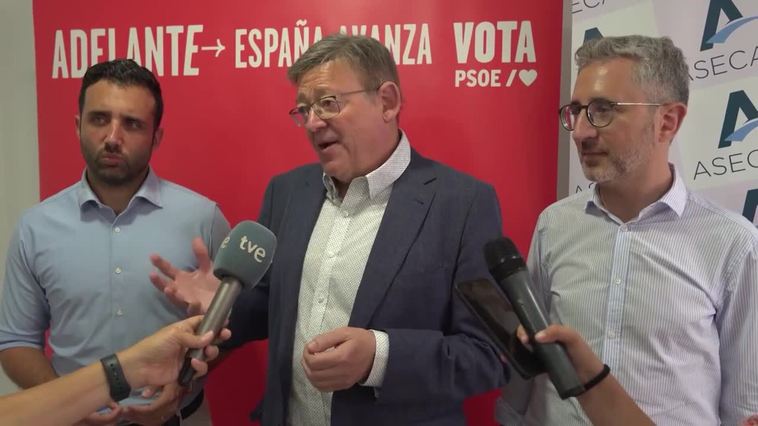 Puig señala que en el 23J está en juego mantener "cifras récord de empleo"