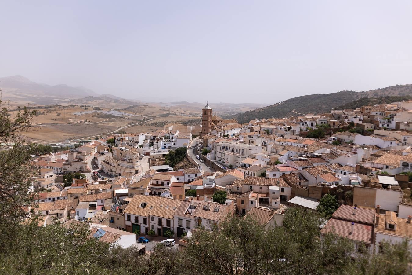 Vista del municipio malagueño de Casabermeja