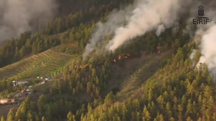 El incendio de La Palma afecta a la calidad del aire