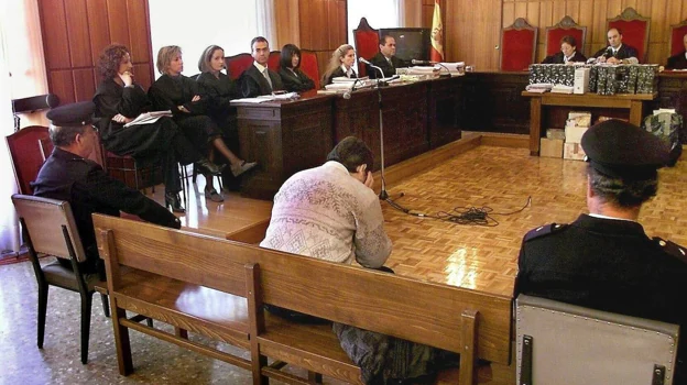 Imagen del juicio celebrado en la Audiencia de Castellón en noviembre de 1999